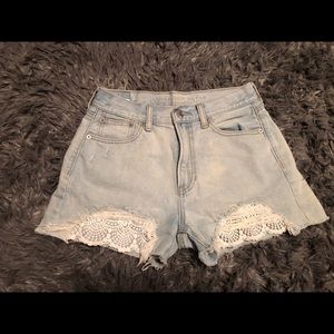 High-Rise American Eagle Shorts